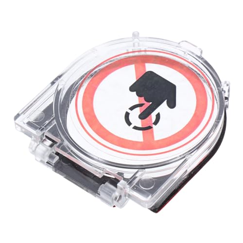 FONDOTIN Power Button Switch Cover Schutzabdeckung Transparent Verschleißfest Mehrzweck Schalterabdeckung Für Pc Computer Aufzug Waschmaschine Geschirrspüler von FONDOTIN
