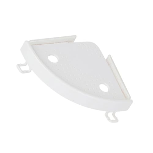FONDOTIN Praktisches Dreieckiges Küchen Badezimmer Regal ohne Bohren Selbstklebend Platzsparend Starke Tragkraft Eckregal für Waschcreme Handtuch Zahnbürste Vielseitiger Organizer für von FONDOTIN