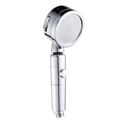 FONDOTIN Pressurisiertes Duschkopf Handbrause Einstellung Regenstrahl Wassersparend Feinvernebler Drehbar Für Bad Hotel Zuhause Inklusive Schlauch und Aluminiumhalterung FONDOTIN Pressurisiertes Duschkopf Handbrause Einstellung Regenstrahl Wassersparend Feinvernebler Drehbar Für Bad Hotel Zuhause Inklusive Schlauch und Aluminiumhalterung von FONDOTIN