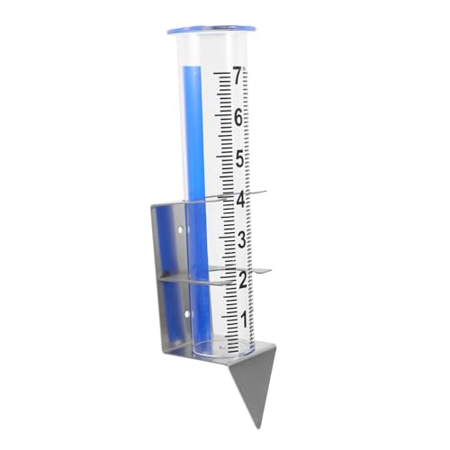 FONDOTIN Outdoor Regenmesser Mit Erdspieß Wetterstation Zur Niederschlagsmessung Für Garten Und Terrasse Dekorativer Und Funktioneller Niederschlagsmesser Mit Halterung FONDOTIN Outdoor Regenmesser Mit Erdspieß Wetterstation Zur Niederschlagsmessung Für Garten Und Terrasse Dekorativer Und Funktioneller Niederschlagsmesser Mit Halterung von FONDOTIN