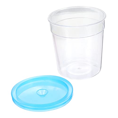 FONDOTIN Reptilien Futterbox Transparente Fütterungsbox für Insekten und Mini Tiere Langlebig Einfach zu Reinigen Deckel für Schildkröten und Betta Fische Sicher und Zufällige Farbe von FONDOTIN