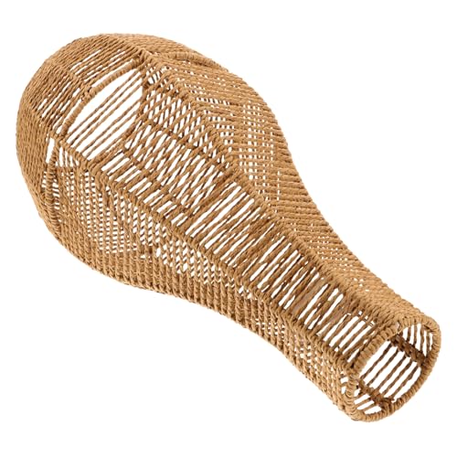 FONDOTIN Retro Lampenschirm aus Seil und Eisen Dekorativer Langlebiger Deckenlampen abdeckung Geruchsneutral Installieren Vielseitig für Wohnzimmer Bar und Industrielle Einrichtung FONDOTIN Retro Lampenschirm aus Seil und Eisen Dekorativer Langlebiger Deckenlampen abdeckung Geruchsneutral Installieren Vielseitig für Wohnzimmer Bar und Industrielle Einrichtung von FONDOTIN