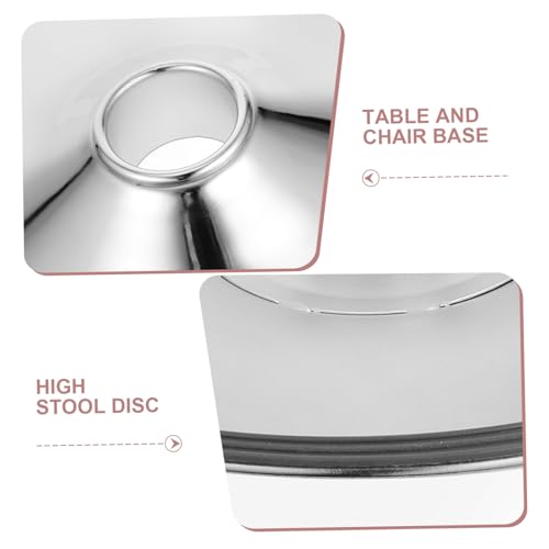 FONDOTIN Robuste Runde Stuhl Basis aus Eisenlegierung für Barhocker Bürostuhl und Küchenstuhl Stabile Einfache Montage Ersatzplatte für Drehbare Sitzflächen Vielseitig Einsetzbar und FONDOTIN Robuste Runde Stuhl Basis aus Eisenlegierung für Barhocker Bürostuhl und Küchenstuhl Stabile Einfache Montage Ersatzplatte für Drehbare Sitzflächen Vielseitig Einsetzbar und von FONDOTIN