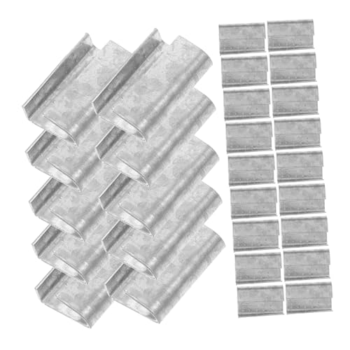 FONDOTIN Robuster Metall Strapping Clip Benutzerfreundlicher Manueller Verpackungsverschluss Strapazierfähiger Stahl Bandclip für Sicheres Verpacken und Effiziente Handumreifung FONDOTIN Robuster Metall Strapping Clip Benutzerfreundlicher Manueller Verpackungsverschluss Strapazierfähiger Stahl Bandclip für Sicheres Verpacken und Effiziente Handumreifung von FONDOTIN