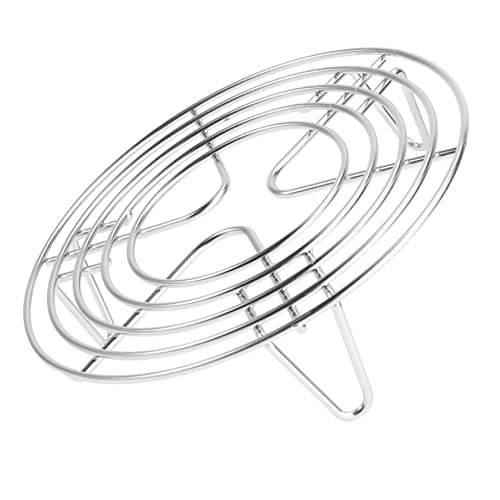FONDOTIN Rundes Dämpfgitter aus Multifunktionales Kühlregal für Dämpfen und Kochen für Dampfgarer Kuchengitter Langlebig und Rostfrei FONDOTIN Rundes Dämpfgitter aus Multifunktionales Kühlregal für Dämpfen und Kochen für Dampfgarer Kuchengitter Langlebig und Rostfrei von FONDOTIN