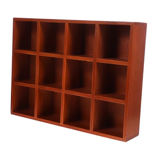 FONDOTIN Rustikales Holz Wandregal Fächer Hängeregal Schwebendes Cubby Shelf für Action Figuren Display und Kleine Wandaufbewahrung Wohnzimmer Schlafzimmer Büro FONDOTIN Rustikales Holz Wandregal Fächer Hängeregal Schwebendes Cubby Shelf für Action Figuren Display und Kleine Wandaufbewahrung Wohnzimmer Schlafzimmer Büro von FONDOTIN