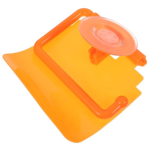 FONDOTIN Saug wc papierhalter ohne Bohren Tragbarer Toilettenpapierhalter mit Großem Fassungsvermögen Wasserfester Kunststoff Einfach zu Montieren für Bad Toilette und Küche Orangefarben FONDOTIN Saug wc papierhalter ohne Bohren Tragbarer Toilettenpapierhalter mit Großem Fassungsvermögen Wasserfester Kunststoff Einfach zu Montieren für Bad Toilette und Küche Orangefarben von FONDOTIN