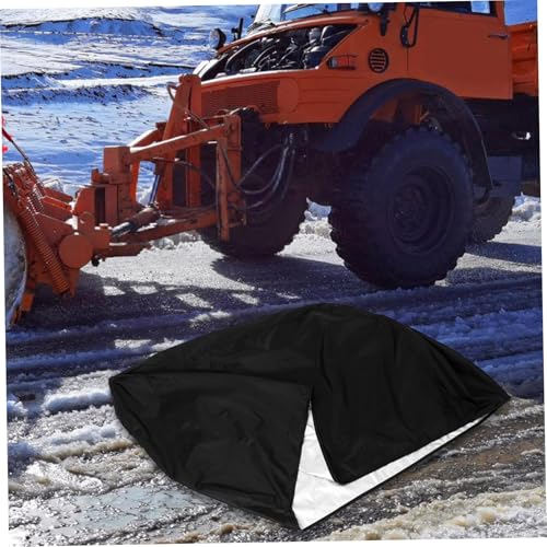 FONDOTIN Schneefräsen Schutzabdeckung Atmungsaktiv Frostschutz Abdeckung Schwarz Outdoor Schneeräumer Zubehör Langlebig Robust FONDOTIN Schneefräsen Schutzabdeckung Atmungsaktiv Frostschutz Abdeckung Schwarz Outdoor Schneeräumer Zubehör Langlebig Robust von FONDOTIN