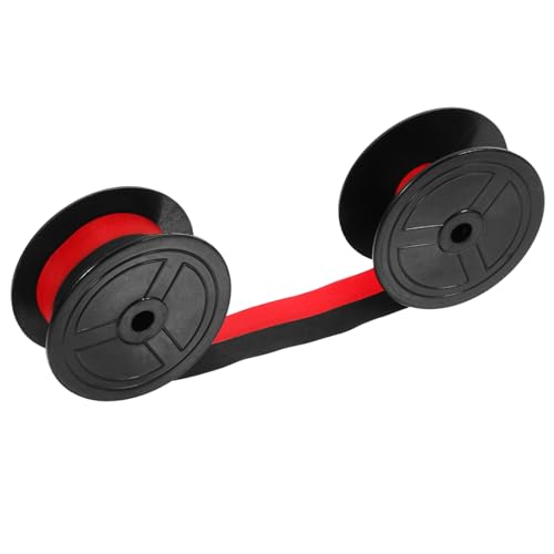 FONDOTIN Schreibmaschinen Farbband Farbig Schwarz Rot Leicht Installierbares Tintenband Kompatibel mit Stardp Verschleißfestes Abs Material Klare Langlebige Druckqualität FONDOTIN Schreibmaschinen Farbband Farbig Schwarz Rot Leicht Installierbares Tintenband Kompatibel mit Stardp Verschleißfestes Abs Material Klare Langlebige Druckqualität von FONDOTIN