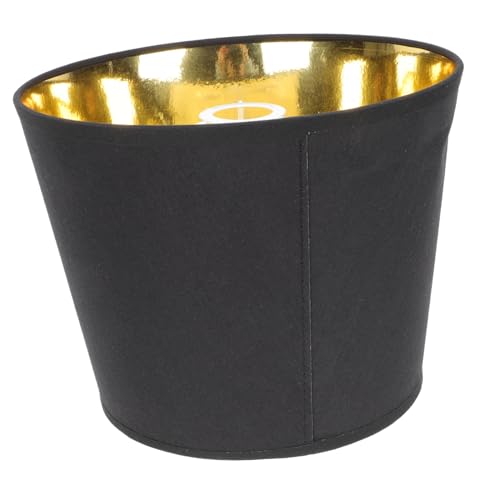 FONDOTIN Schwarzer Stoff Lampenschirm für Tisch und Stehlampen Moderner Drum Design Lampenschirm Einfach zu Montieren Eleganter Dekor Geeignet für Wohnzimmer und Schlafzimmer von FONDOTIN