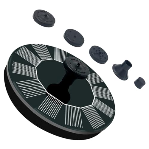 FONDOTIN Solarbetriebene Mini-wasserfontäne Für Garten Und Teich Schwimmende Solar-pumpe Automatische Wasserspiele Für Vogelbad Und Gartendekoration Effizient Und Langlebig von FONDOTIN