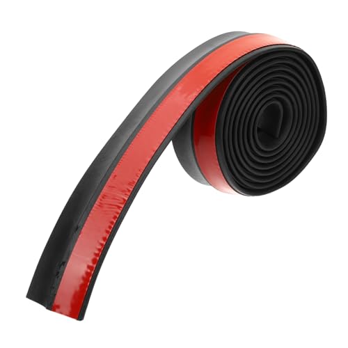 FONDOTIN Selbstklebender Gummistreifen Flexibel Zuschneidbar Robustes Gummiband für Dichtung Boden Garagentor Schalldämmung DIY Abdichtung Sanitär Vibrationsschutz von FONDOTIN