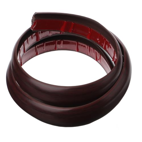 FONDOTIN Selbstklebender PVC Bodenübergangsstreifen Verschleißfeste Vinyl Randleiste Flacher Teppich Vinylboden Übergang Abdeckbare Höhe bis Einfache Installation Robust und von FONDOTIN