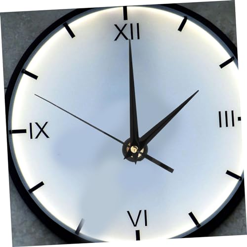 FONDOTIN Silent Uhrwerk Ersatzset für Wanduhr Langlebiges Quarzmechanismus DIY Reparaturkit mit Metallzeigern Geräuschloses Uhrwerk für Moderne Große Wanduhren Kompatibel für Präzisen von FONDOTIN