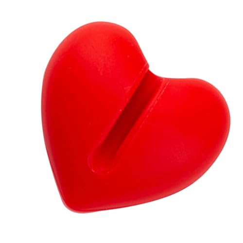 FONDOTIN Silicone Thermometer Clip für Töpfe Multifunktionaler Halter für Temperatursonden Beim Kochen Candy Making und Frittieren Herzform Kompakt und Tragbar Sicherer Halt für Präzise FONDOTIN Silicone Thermometer Clip für Töpfe Multifunktionaler Halter für Temperatursonden Beim Kochen Candy Making und Frittieren Herzform Kompakt und Tragbar Sicherer Halt für Präzise von FONDOTIN