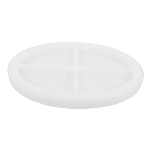 FONDOTIN Silikonform Fischschuppen Ovaler Teller Gießform Epoxidharz Resin Casting Form Flexible DIY Bastelform für Schmuckbehälter und Dekoration von FONDOTIN