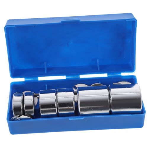 FONDOTIN Slotted Weight Metall mit Haken für Physik Experimente Lehrmittel mit Aufhänger und Aufbewahrungsbox Präzise Gewichte für Kraft und Gleichgewichtsprüfung im Schulunterricht FONDOTIN Slotted Weight Metall mit Haken für Physik Experimente Lehrmittel mit Aufhänger und Aufbewahrungsbox Präzise Gewichte für Kraft und Gleichgewichtsprüfung im Schulunterricht von FONDOTIN
