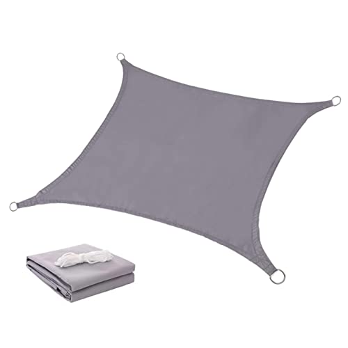 FONDOTIN Sonnensegel Wasserdichtes Polyester für Garten Terrasse und Pool UV Beständig Langlebig mit Stabilen Ringen Schattenspender für Außenbereiche von FONDOTIN