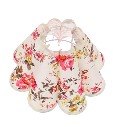 FONDOTIN Stilvoller Stoff Lampenschirm mit Blumenmuster Langlebiger Lampenschirm für Tischlampe Augenschutz Geeignet für Schlafzimmer und Wohnräume FONDOTIN Stilvoller Stoff Lampenschirm mit Blumenmuster Langlebiger Lampenschirm für Tischlampe Augenschutz Geeignet für Schlafzimmer und Wohnräume von FONDOTIN