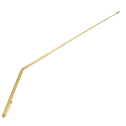 FONDOTIN Teleskopische Wünschelrute aus Messing Einstellbare Antenne Präzises Divining Tool für Dowsing und Wasserortung Vielseitig Einsetzbar Robust und Leicht Tragbar FONDOTIN Teleskopische Wünschelrute aus Messing Einstellbare Antenne Präzises Divining Tool für Dowsing und Wasserortung Vielseitig Einsetzbar Robust und Leicht Tragbar von FONDOTIN