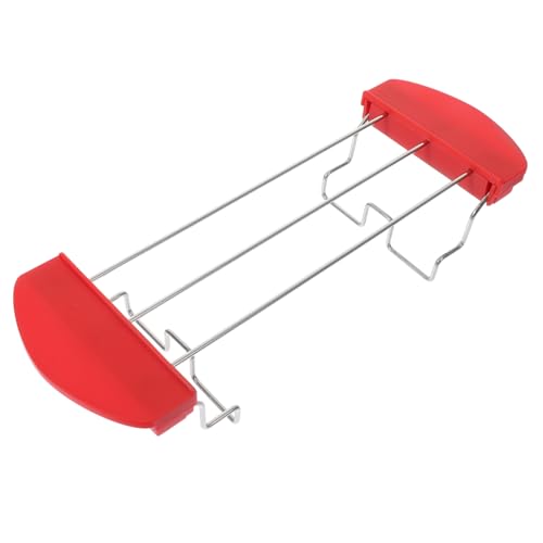 FONDOTIN Toastgrill Toaststand Toastmaschinenteile Toaster Zubehör Toastständer Für Die Arbeitsplatte Zubehör Für Toastmaschinen Toasthaltergestell Sandwich-racks Toasterständer Eisen von FONDOTIN