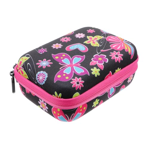 FONDOTIN Tragbare Aufbewahrungsbox mit Fächern und Reißverschluss Schwarz Rosa Kunststoffbehälter für Diamantstickerei Zubehör Modisches Design Langlebig und Handlich FONDOTIN Tragbare Aufbewahrungsbox mit Fächern und Reißverschluss Schwarz Rosa Kunststoffbehälter für Diamantstickerei Zubehör Modisches Design Langlebig und Handlich von FONDOTIN