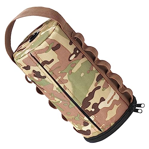 FONDOTIN Outdoor Tissue Holder Aus Multifunktionale Aufbewahrungstasche Für Papiertücher Mit Reißverschluss Und Haken Für Camping Und Haushalt Praktischer Tissue Box Cover Für Tisch von FONDOTIN