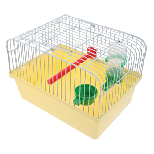 FONDOTIN Tragbarer Vogelkäfig für Papageien Multifunktionaler Geräumiger Transportkäfig mit Handgriff und Futterbox für Reisen mit Vögeln Gelb Zufällige Farbe FONDOTIN Tragbarer Vogelkäfig für Papageien Multifunktionaler Geräumiger Transportkäfig mit Handgriff und Futterbox für Reisen mit Vögeln Gelb Zufällige Farbe von FONDOTIN