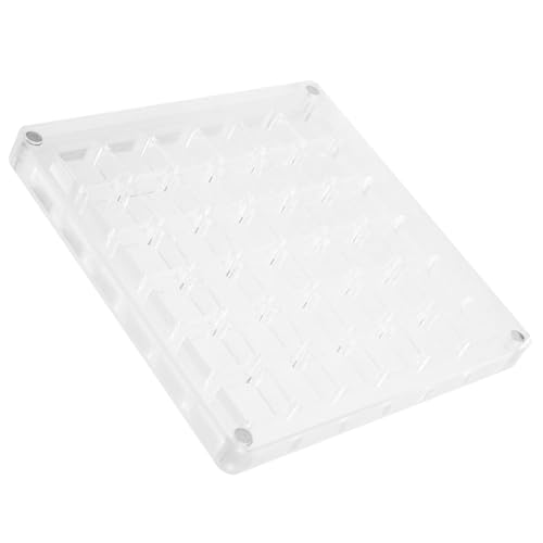 FONDOTIN Transparente Acryl Aufbewahrungsbox mit Fächern Robuste Mehrfach Organizerbox für Malzubehör Schmuck und Bastelmaterial Leichter und Kompakter Schreibtisch Organizer FONDOTIN Transparente Acryl Aufbewahrungsbox mit Fächern Robuste Mehrfach Organizerbox für Malzubehör Schmuck und Bastelmaterial Leichter und Kompakter Schreibtisch Organizer von FONDOTIN