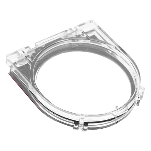 FONDOTIN Transparenter Button Protector Schalterabdeckung für Computer Waschmaschine Geschirrspüler Elevator Langlebiger Schutz gegen Versehentliches Ausschalten Einfache Installation von FONDOTIN