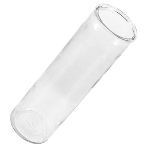 FONDOTIN Transparenter Glaszylinder Kerzenhalter Hitzebeständig Politur für DIY Kerzen Gießen Tischdeko Hochzeit Windlicht Home Decor von FONDOTIN