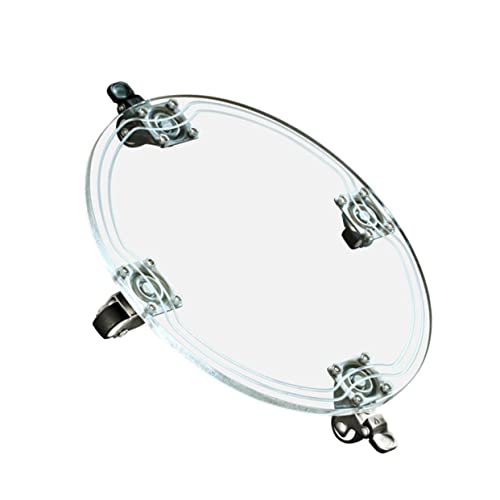 FONDOTIN Transparenter Runder Acryl Blumentopf Untersetzer mit Beweglichen Universalrädern Robust Abriebfest Wasserabweisend Platzsparend Langlebig für Innen und Außenbereich FONDOTIN Transparenter Runder Acryl Blumentopf Untersetzer mit Beweglichen Universalrädern Robust Abriebfest Wasserabweisend Platzsparend Langlebig für Innen und Außenbereich von FONDOTIN