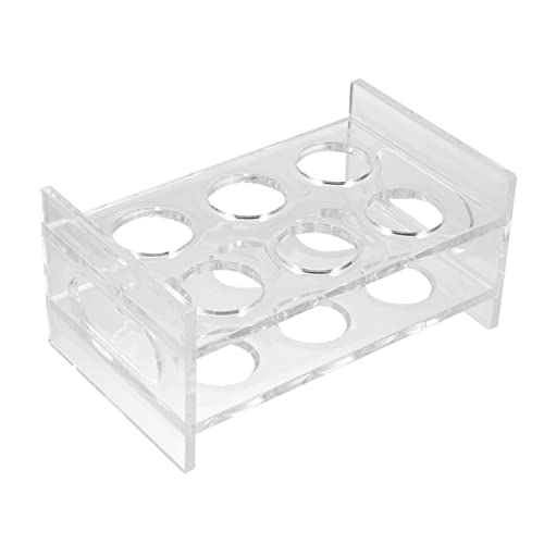 FONDOTIN Transparenter Shot Glass Halter Transparent Getränke Display-Rack Für Bar Praktische Aufbewahrung Für Schnapsgläser Langlebig Und Einfach Zu Bedienen Für Partys Und von FONDOTIN