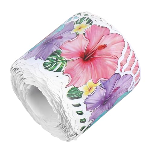 FONDOTIN Tropische Blumen Bordüre für Pinnwände Hibiskus Muster für Klassenzimmer Diy Dekoration Vielseitig Einsetzbar für Home Office und Partys Design FONDOTIN Tropische Blumen Bordüre für Pinnwände Hibiskus Muster für Klassenzimmer Diy Dekoration Vielseitig Einsetzbar für Home Office und Partys Design von FONDOTIN