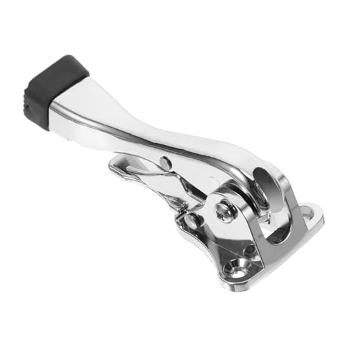 FONDOTIN Türstopper aus Metall Garage Boden Türstopp verstellbare Türstopper einstellbar kein bohren Türstopps hoher Türklemmwache Tür stoppt Aluminiumlegierung Silber FONDOTIN Türstopper aus Metall Garage Boden Türstopp verstellbare Türstopper einstellbar kein bohren Türstopps hoher Türklemmwache Tür stoppt Aluminiumlegierung Silber von FONDOTIN