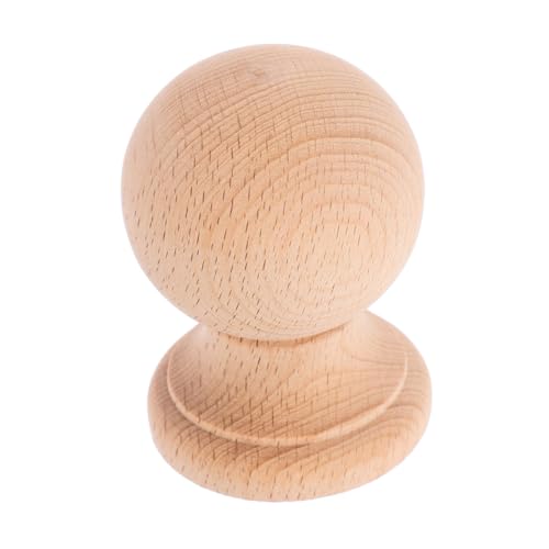 FONDOTIN Unlackierte Massivholz Dekorknöpfe für Innenräume Römisch Geschnitzte Holzspindeln Solide Holzabschlüsse für DIY Projekte Natürliche Holzverzierung FONDOTIN Unlackierte Massivholz Dekorknöpfe für Innenräume Römisch Geschnitzte Holzspindeln Solide Holzabschlüsse für DIY Projekte Natürliche Holzverzierung von FONDOTIN