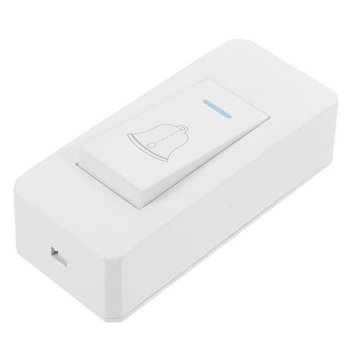 FONDOTIN Verkabelter Türgong Schalter mit Kontrollleuchte Kompakter Robuster Klingelknopf für Haustür Geeignet für Innenwand Schlafzimmer Kleiderschrank Einfache Montage Langlebiger von FONDOTIN