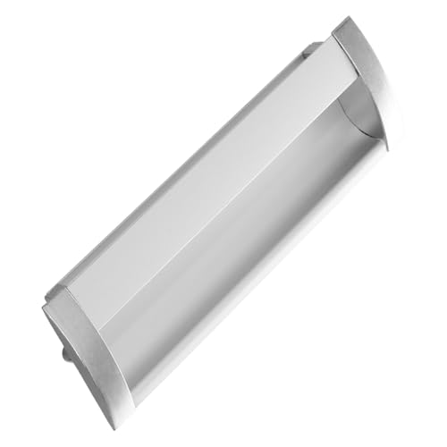 FONDOTIN Versenkter Griff aus Robustem Aluminium Versteckter Schiebetürgriff für Kleiderschränke und Schiebetüren Einfache Montage Nahtlose Integration Langlebiger Eingelassener Möbelgriff von FONDOTIN