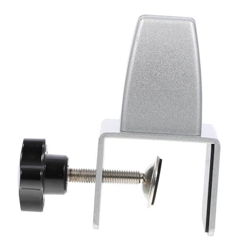 FONDOTIN Verstellbare Aluminiumlegierung Sichtschutz Trennwandklemme Tischhalterung ohne Bohren für Holz Glas Partition Büro Schreibtisch Clip Robuste Multifunktionale Befestigung von FONDOTIN