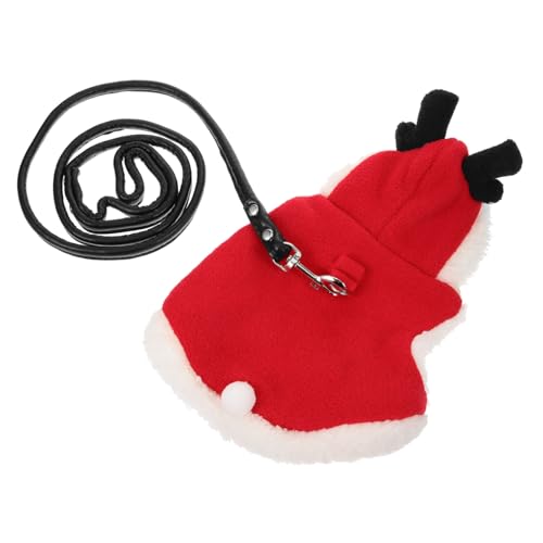 FONDOTIN Kaninchen Geschirr Mit Für Kleine Tiere Verstellbares Und Atmungsaktives Design Für Süßes Weihnachtskostüm Für Haustiere s von FONDOTIN