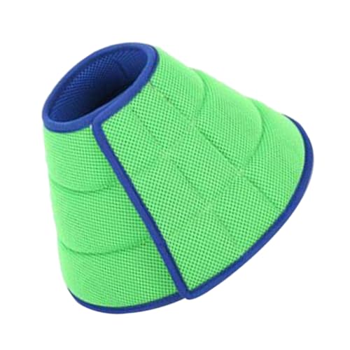 FONDOTIN Verstellbarer Weicher Halskragen für Hunde und Katzen Atmungsaktive Schutz Halskrause zur Wundheilung Verhindert Lecken und Kratzen Komfortabel und Leicht Passend für Verschiedene von FONDOTIN