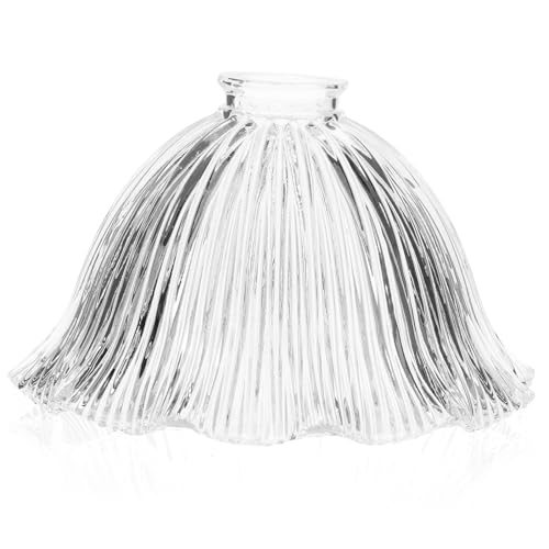 FONDOTIN Vintage Glas Lampenschirm Deckenleuchte Pendelleuchte Glaslampenschirm für Schlafzimmer Wohnzimmer Dekorativer Lampenschirm für Warmes Gemütliches Licht Einfach zu Montieren FONDOTIN Vintage Glas Lampenschirm Deckenleuchte Pendelleuchte Glaslampenschirm für Schlafzimmer Wohnzimmer Dekorativer Lampenschirm für Warmes Gemütliches Licht Einfach zu Montieren von FONDOTIN
