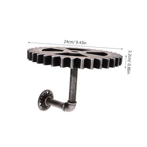 FONDOTIN Vintage Industrial Style Wandregal aus Robustem Schwebendes Wandboard für Schlafzimmer Badezimmer Einfach Montierbares Aufbewahrungsregal mit Großem Stauraum und Dekorativem FONDOTIN Vintage Industrial Style Wandregal aus Robustem Schwebendes Wandboard für Schlafzimmer Badezimmer Einfach Montierbares Aufbewahrungsregal mit Großem Stauraum und Dekorativem von FONDOTIN