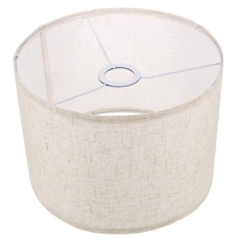 FONDOTIN Vintage Stoff Lampenschirm aus Leinen Abnehmbarer Lampenschirm für Tischlampe und Deckenleuchte Weiches Licht Installieren Langlebige Struktur Geeignet für Wohnzimmer und FONDOTIN Vintage Stoff Lampenschirm aus Leinen Abnehmbarer Lampenschirm für Tischlampe und Deckenleuchte Weiches Licht Installieren Langlebige Struktur Geeignet für Wohnzimmer und von FONDOTIN