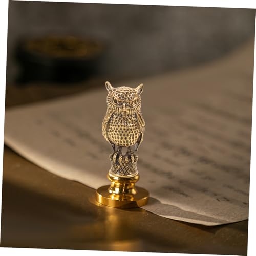 FONDOTIN Wachssiegel Stempelgriff Ersatzgriff aus Glattem Material Komfortabel zu Halten Einfache Montage DIY Zubehör für Siegelstempel für Briefumschläge Einladungen und Bastelbedarf von FONDOTIN