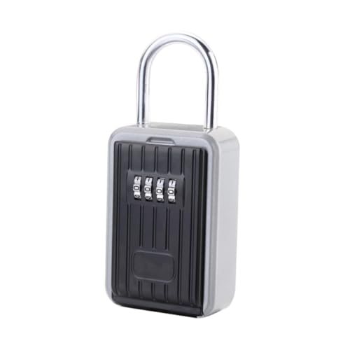 FONDOTIN Wandmontierte schlüssel Safe Box außen mit mehrstelligem Code Wasserdichter Verschleißfester Schlüsselbox für Hausschlüssel Einfache Bedienung Sichere Aufbewahrung Außen Geeignet von FONDOTIN