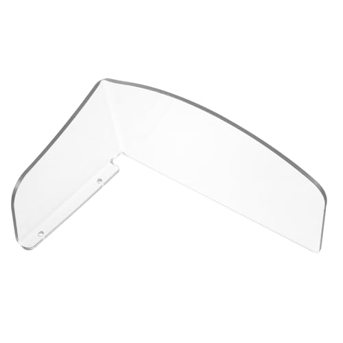 FONDOTIN Wasserdichte Acryl Türklingel Abdeckung Schutz für Außentür Schutzhaube Regenfest für Fingerabdruck Zutrittskontrolle und Zeiterfassung Geräte von FONDOTIN