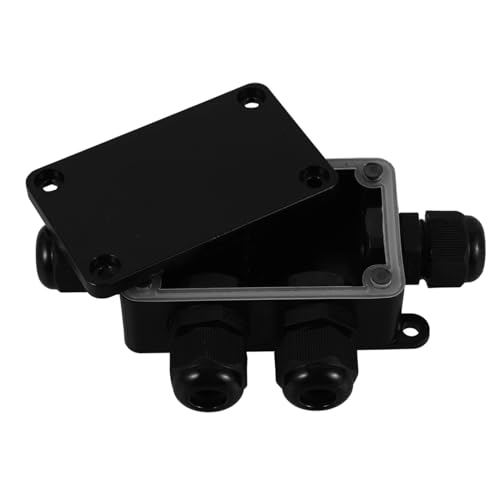 FONDOTIN Wasserdichte Anschlussdose Kunststoff Verteilerkasten Außen Aufputz für LED Straßenbeleuchtung Garteneinsatz Staubschutz von FONDOTIN