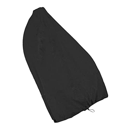 FONDOTIN Wasserdichte Hängesessel Schutzhülle Schwarz Uv-beständig Reißverschluss Outdoor Schaukel Schutz Wetterfeste Gartenmöbel Abdeckung für Egg Chair FONDOTIN Wasserdichte Hängesessel Schutzhülle Schwarz Uv-beständig Reißverschluss Outdoor Schaukel Schutz Wetterfeste Gartenmöbel Abdeckung für Egg Chair von FONDOTIN