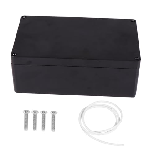 FONDOTIN Wasserdichte Kunststoff Abzweigdose Elektronik Projektbox mit Schrauben für Outdoor Anwendung Staubdicht Robustes Abs Gehäuse für Stromversorgung und Audioverstärker FONDOTIN Wasserdichte Kunststoff Abzweigdose Elektronik Projektbox mit Schrauben für Outdoor Anwendung Staubdicht Robustes Abs Gehäuse für Stromversorgung und Audioverstärker von FONDOTIN